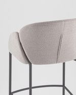 Стул полубарный Melia серый