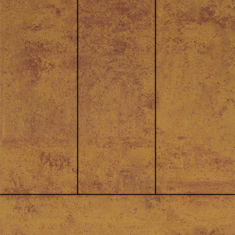 Тротуарная плитка ПРЯМОУГОЛЬНИК 900х300 мм - Листопад гладкий Каир