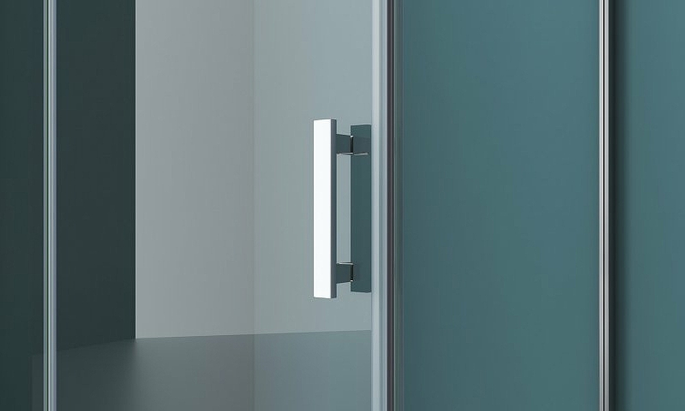 Душевой уголок BelBagno Kraft 100х80 KRAFT-AH-12-100/80-C-Cr-L профиль Хром стекло прозрачное