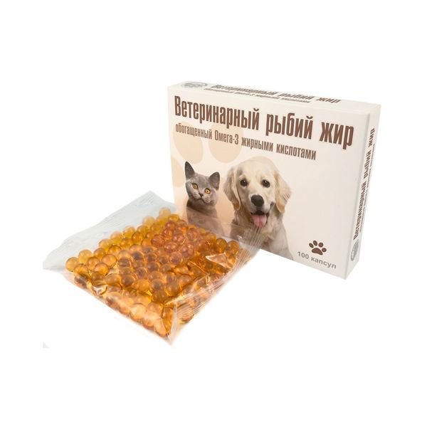 Рыбий жир №2 Вака Обогащенный Омега-3, капсулы