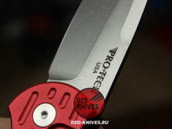 Нож Pro-Tech TR-4.3 - красная рукоять RK/Н112