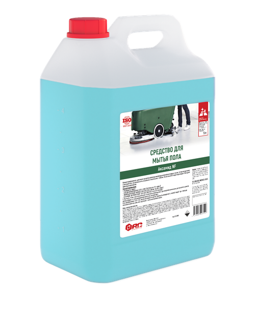 Средне щелочное беспенное средство для полов (концентрат) Аксамид NF, 5л