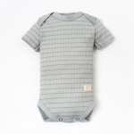 Боди "Basic line" рост 86-92 см, полоска серая 9235887 (Крошка Я)