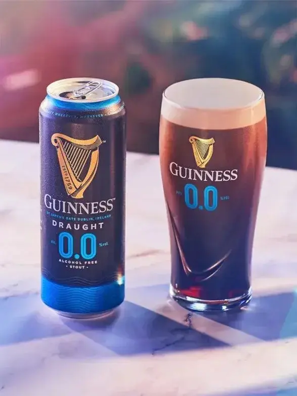 Пиво безалкогольное Guinness тёмное, 440 мл