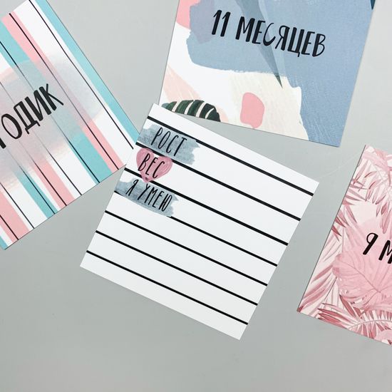 Набор открыток "Нежный" для девочек