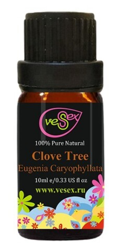 Гвоздики бутонов эфирное масло 100% натуральное (Занзибар) / Clove Tree