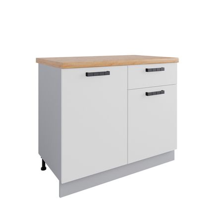 Кухня Модуль СШ 1000 Ройс Белый Скин