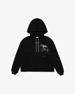 Худи MOE Moth Женский Черный