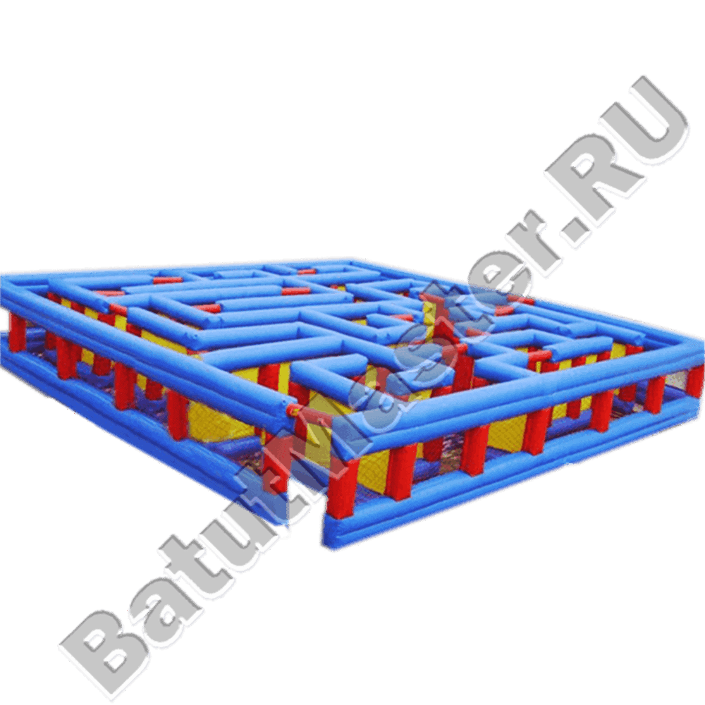 Коммерческий надувной батут "Лабиринт"