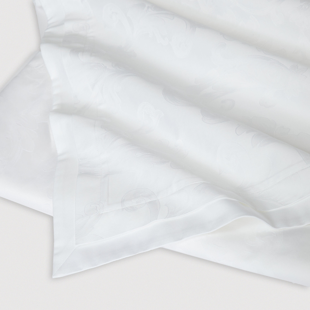 Постельное белье 2 спальное евро Сlaire&Caroll Lili белый жаккард