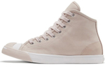 Converse Jack Purcell trend open smile non-slip wear-resistant wrapping high-top canvas shoes for men and women the same pink and white