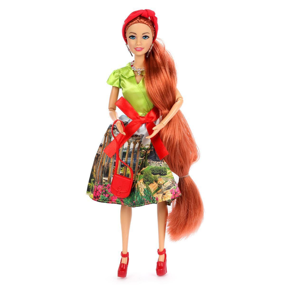 Кукла тип модель София 29см. руки и ноги сгиб, с аксесс. коробка 66001-T8-S-BB (Карапуз)