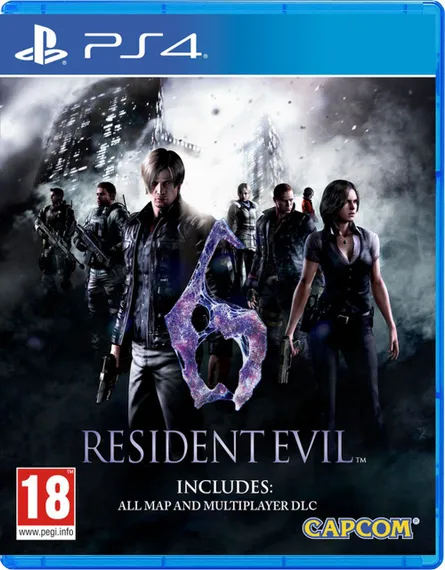 PS4 Resident Evil 6 (Новый, Русские субтитры, CUSA-03840)