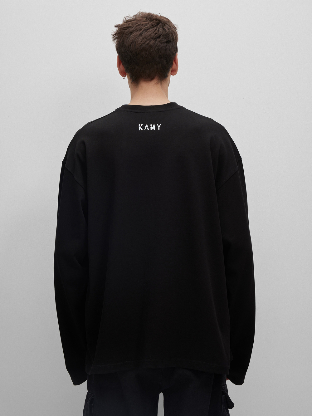 Лонгслив Work of art, черный