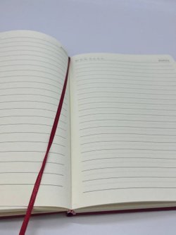 Блокнот В5 25*17см 80 л бордовый (201688429-10)