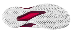 детские Кроссовки теннисные Wilson Rush Pro Ace JR - white/beet red/diva pink