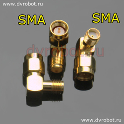 Переходник угловой SMA-SMA “М-П”
