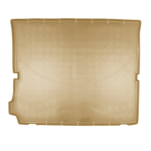 Коврик в багажник Norplast/Unidec для Peugeot 5008 (2017-) Бежевый,сложенный 3 ряд, полиуретан, арт.NPA00-T64-530-B