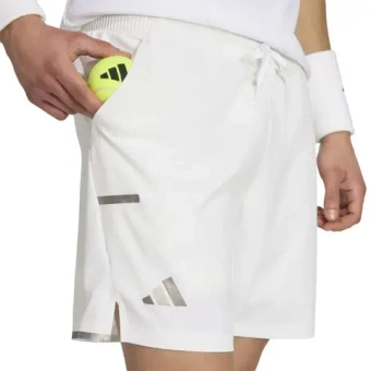Мужские теннисные шорты Adidas 7in and Inner Tights Set - white