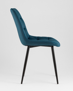 Стул Флекс New велюр сине-зеленый