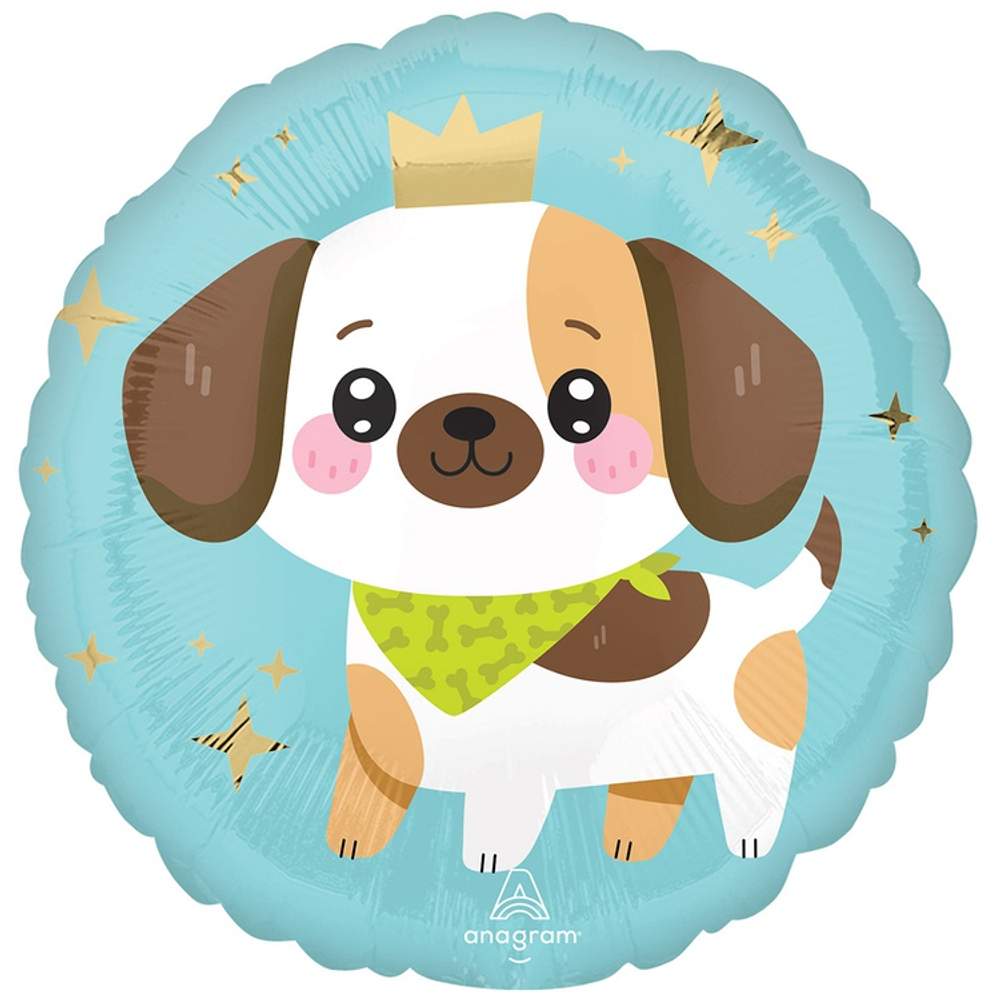 Шар Фольгированный Кавайи Щенки (Ассорти)