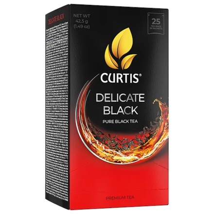 БОНУС Чай черный Curtis Delicate Black 25 пакетиков