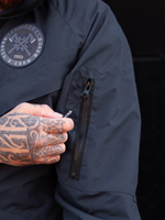 Куртка демисезонная Варгградъ на флисе мужская тёмно-синяя