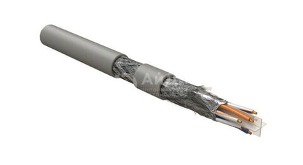 Кабель интерфейсный промышленный Hyperline ISFUTP4-C6-P24/19-PU-GY
