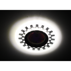 DK LD47 SL /1 Светильник ЭРА декор cо светодиодной подсветкой MR16, зеркальный