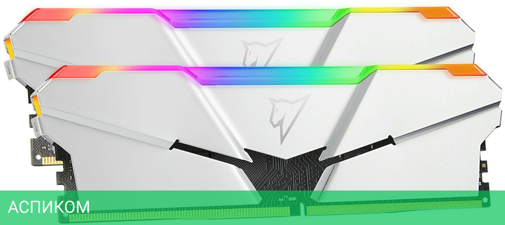 Оперативная память Netac Shadow RGB DDR4 2x8GB (NTSRD4P36DP-16SC)