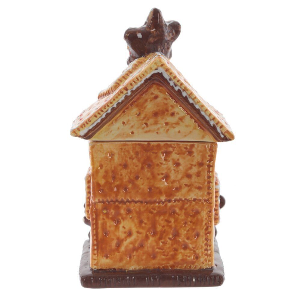 GAEM Конфетница "Пряничный домик", 700 мл, L13,5 W12 H21,5 см
