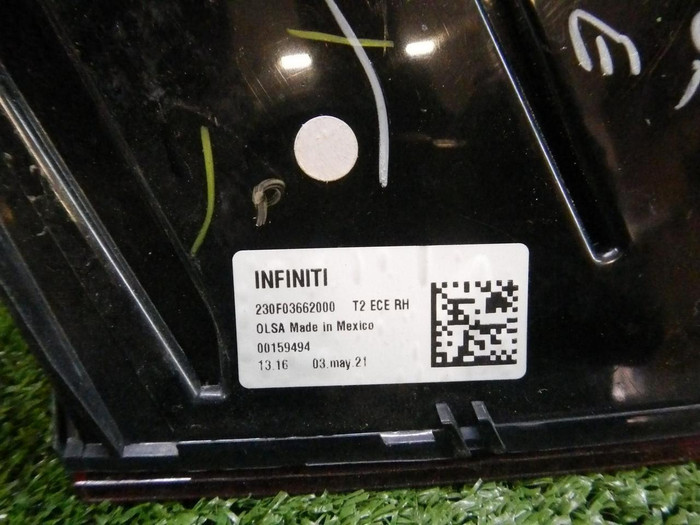 Фонарь правый внутренний Infiniti QX50 2 (2017-н.в.)