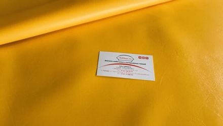 Искусственная кожа 407 желтый 4636