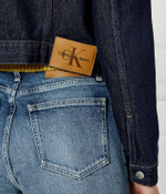 Джинсовая куртка Calvin Klein Jeans - темно-синий(J20J225066)