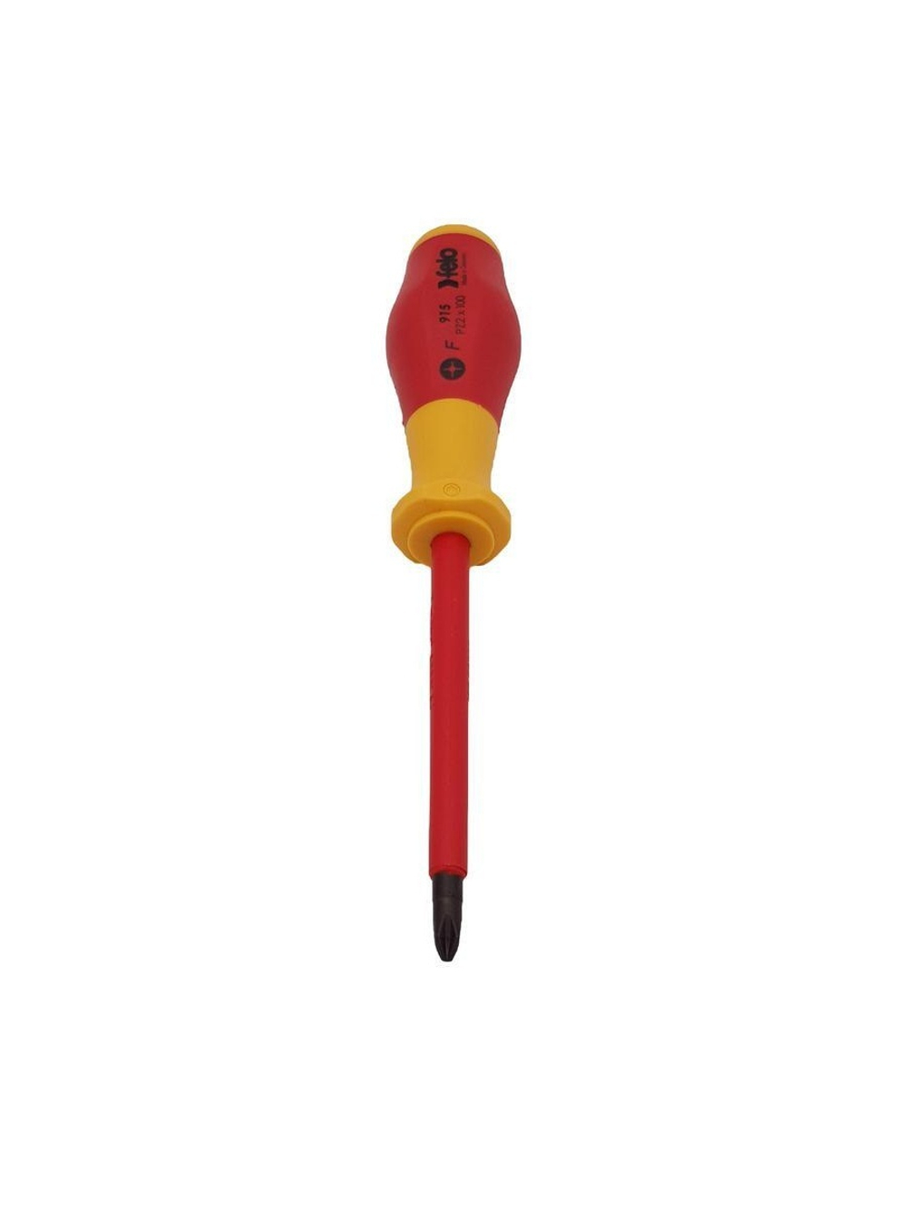 Отвертка диэлектрическая крестовая PZ2х100 Felo 91520390