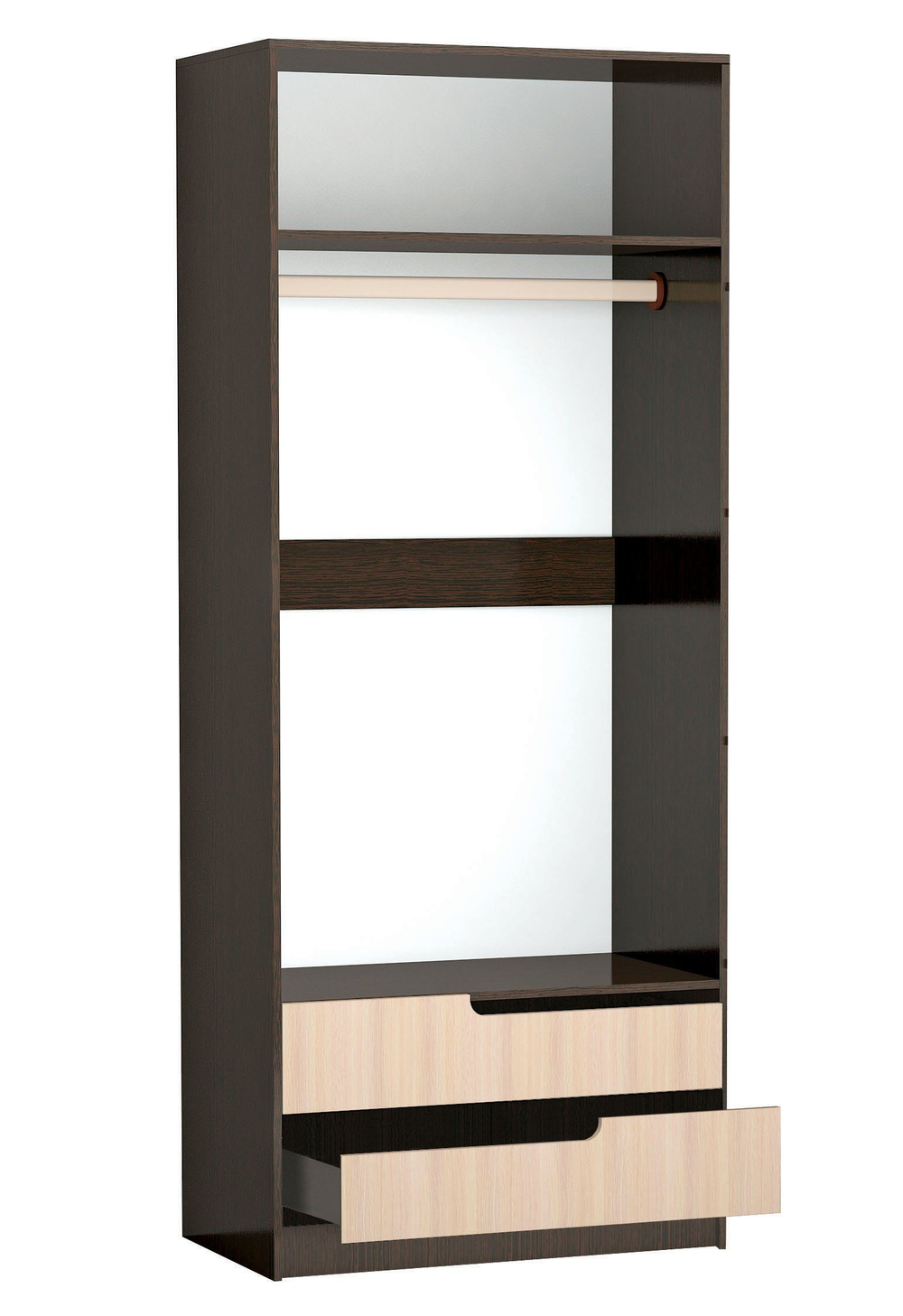 Гавана Шкаф 2-ств. (Дуб молочный)