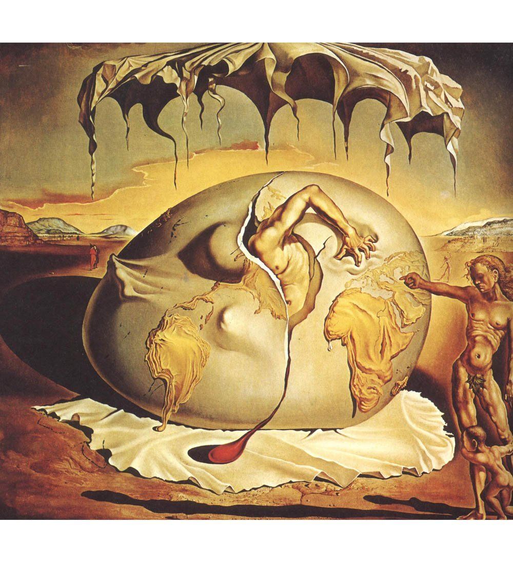 pr-SD03 Фрагмент картины «Геополитический ребенок...» Сальвадора Дали (Museum.Parastone)