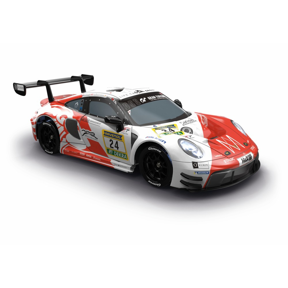 Радиоуправляемый автомобиль Carrera RC Porsche 160153 911 GT3 R Lionspeed GP No. 24 1:16 2,4 ГГц — фото 7