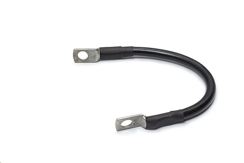 Клеммы аккумулятора  перемычка-наконечник  /длина провода 25 см, сечение 25 мм.кв./ 12-24V европейский стандарт (CARGEN)