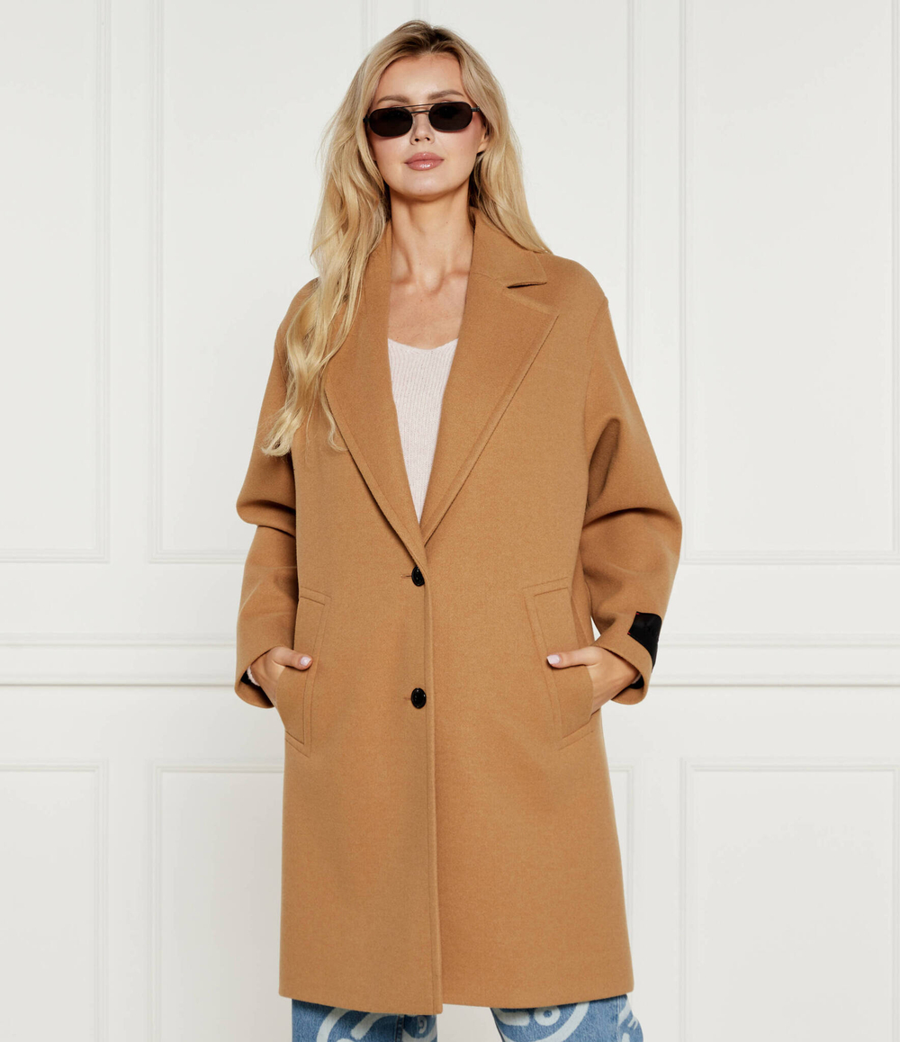 Пальто Matea-1 HUGO - коричневый(50534328)