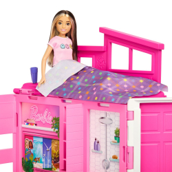 Barbie - Уютный дом + кукла Барби + аксессуары HRJ77 / артикул   HRJ77  / GTIN 194735178308