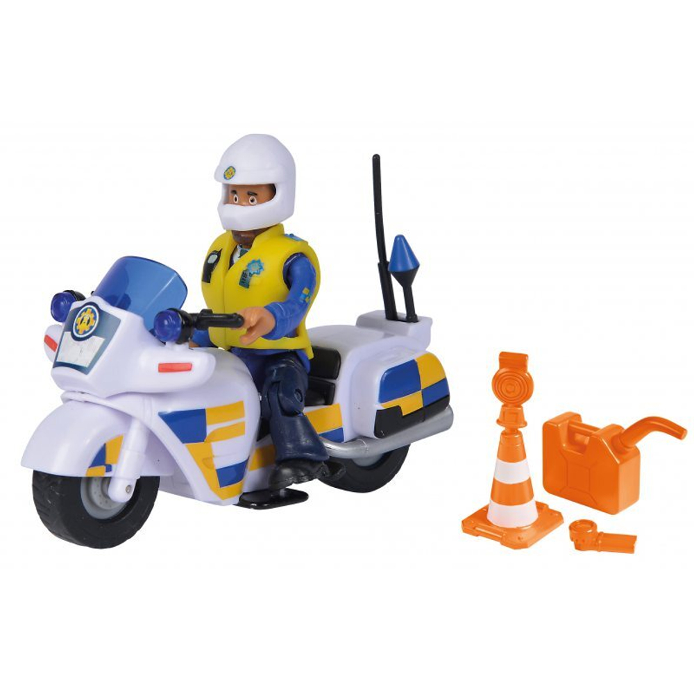 пожарный Сэм Police Motor с фигуркой Malcolm 9251092
