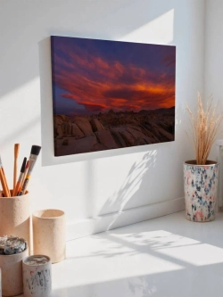Картина на стену 40 X 50 Закат в горах