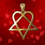 Амулет Хертаграмма Звезда Сердце ЮРВ-13-з