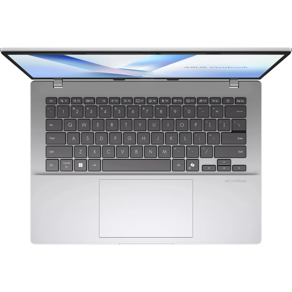 Ноутбук Asus VivoBook 14 M1407KA-LY125 Ryzen AI 5 330 16Gb SSD512Gb AMD Radeon 820M 14" IPS WUXGA (1920x1200) без ОС silver WiFi BT Cam (90NB15H3-M006A0)