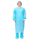 Халат хирургический стерильный Лайт тип-1 140 см плотность 25 размер 56-58 рукав манжета на завязках 50 шт