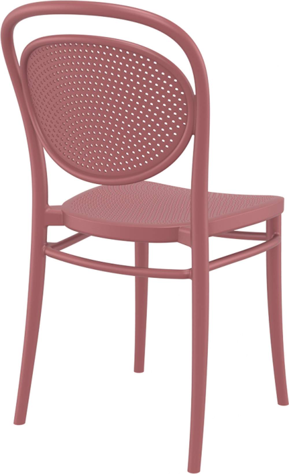 Стул пластиковый Siesta Contract Marcel, марсала