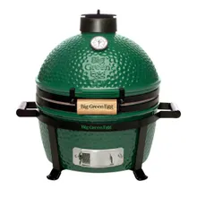 Керамический гриль Big Green Egg MiniMax, 33 см, на высокой подставке