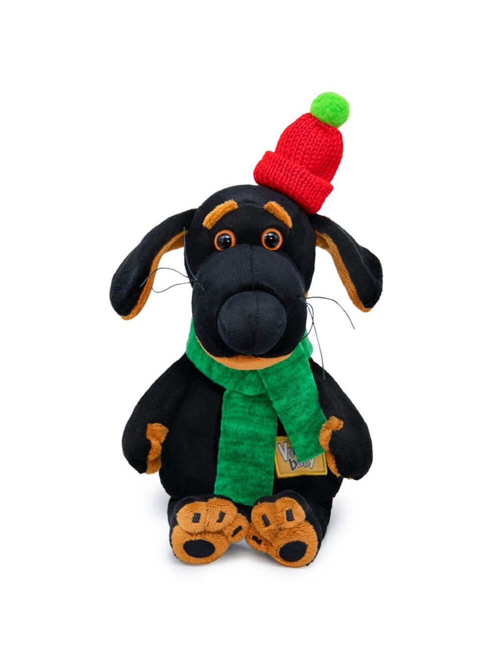 Мягкая игрушка Ваксон в шапочке 19 см