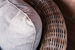 "Кон Панна" кресло из искусственного ротанга, цвет коричневый